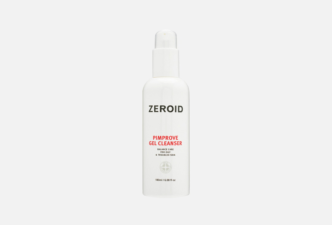 ZEROID | Pimprove Gel Cleanser | Gentle Face Cleanser | Face Wash for Sensitive Skin | Balanced Care for Oily & Troubled Skin | Acne-Prone Skincare | Korean Dermocosmetic