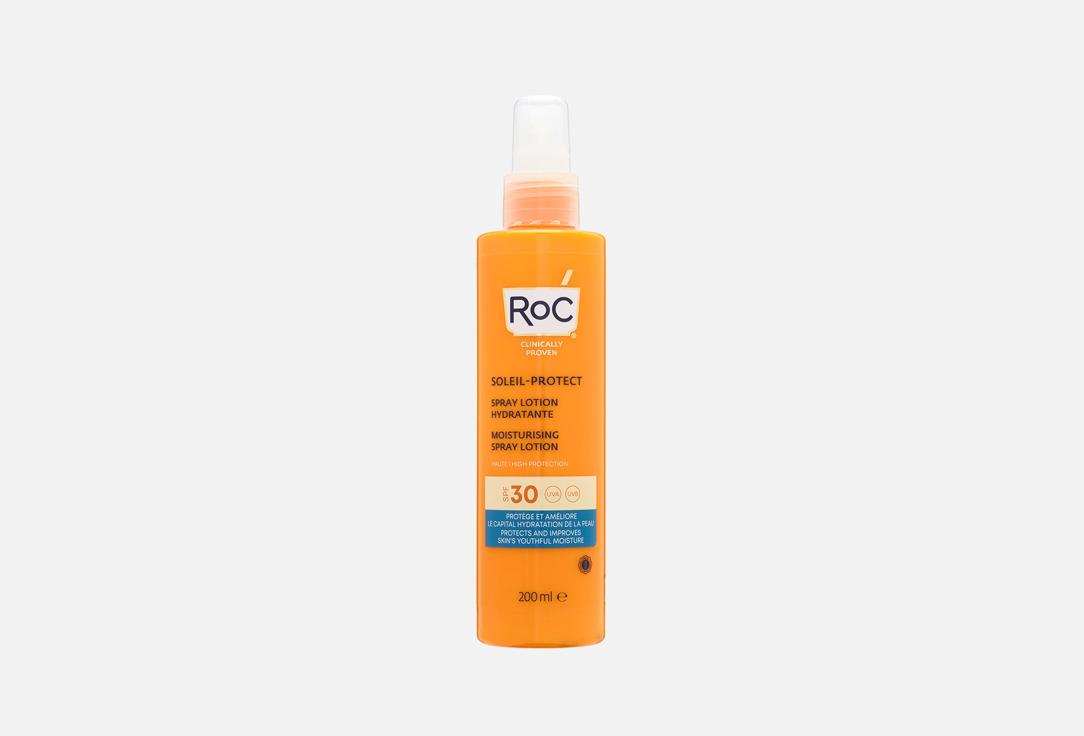 RoC Soleil-protect moisturising spray lotion spf30