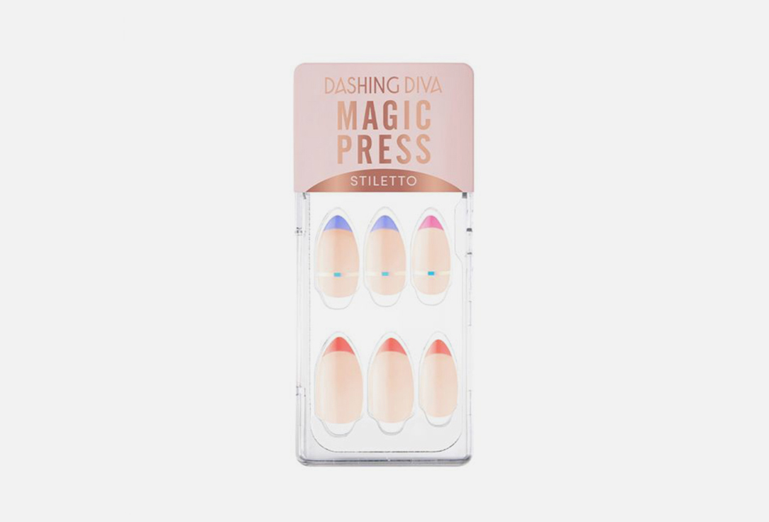 Dashing Diva Neon Edge French Press-On Nails