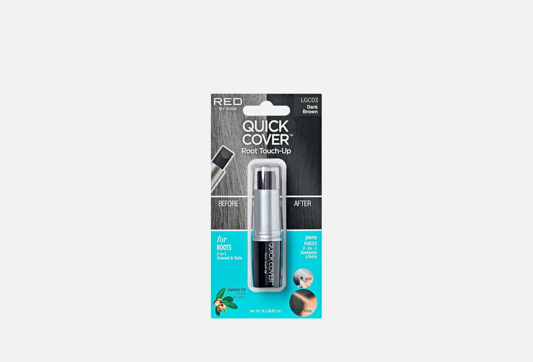 KISS NEW YORK Professional Touch Up Hair Color Stick Dark Brown