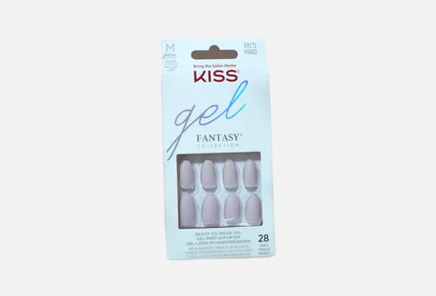 KISS New York Professional Gel Fantasy Nails Medium Length KGN20