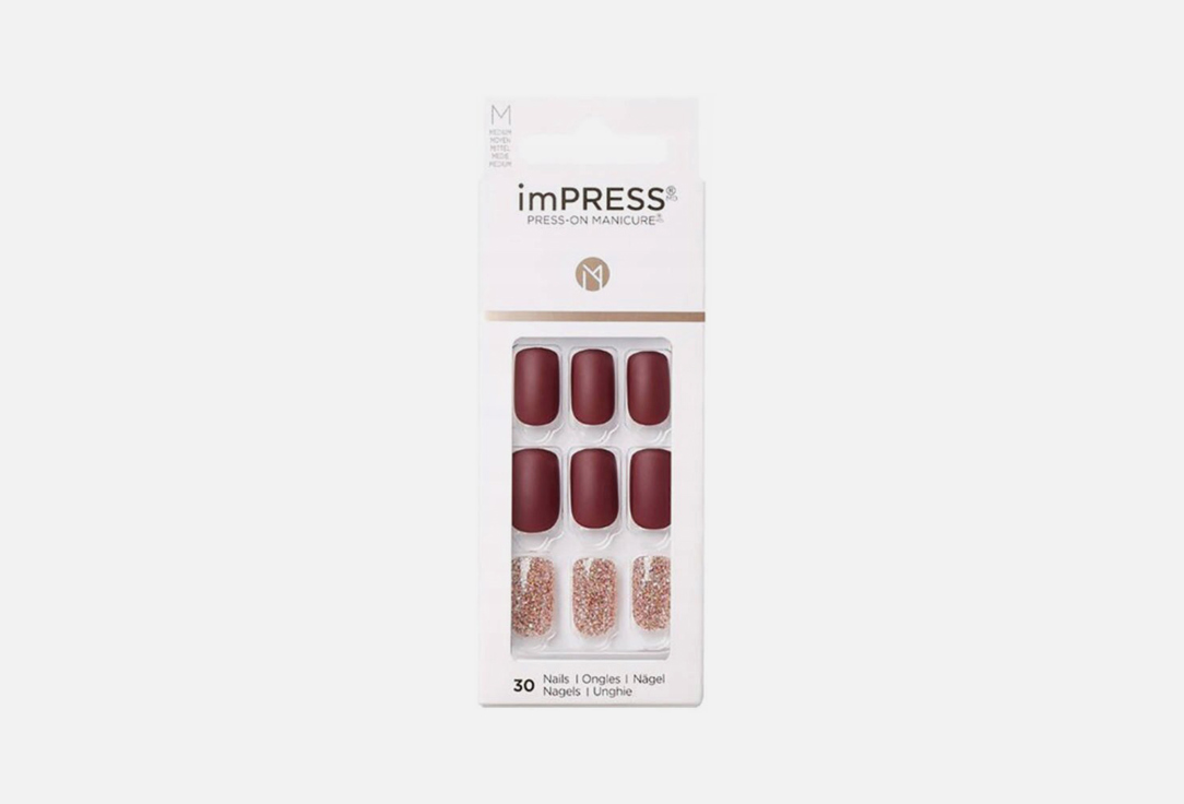 KISS New York Professional imPRESS Fake Nails Medium Hero