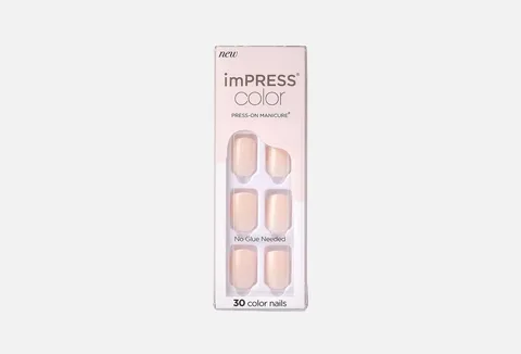 KISS New York Professional imPRESS Color Gel Nail Kit Point Pink