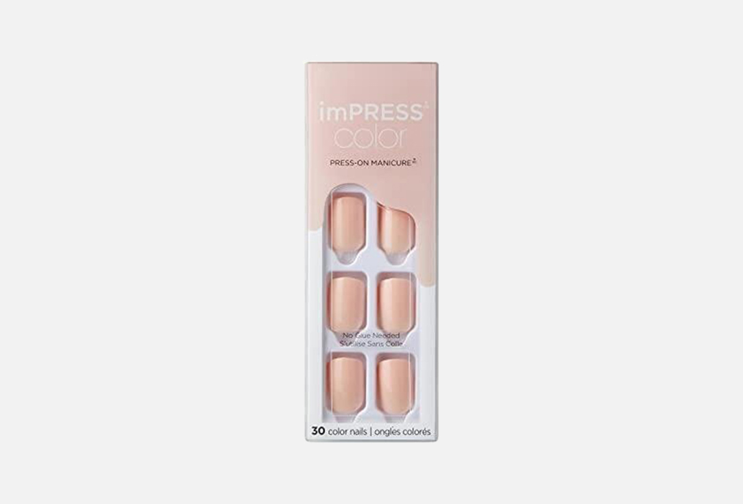 KISS New York Professional imPRESS Color Gel Nail Kit Peevish Pink