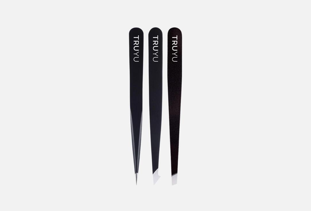 QVS GLOBAL HK LTD 3 TWEEZER TIPS (POINT,COMBO,SLANT)