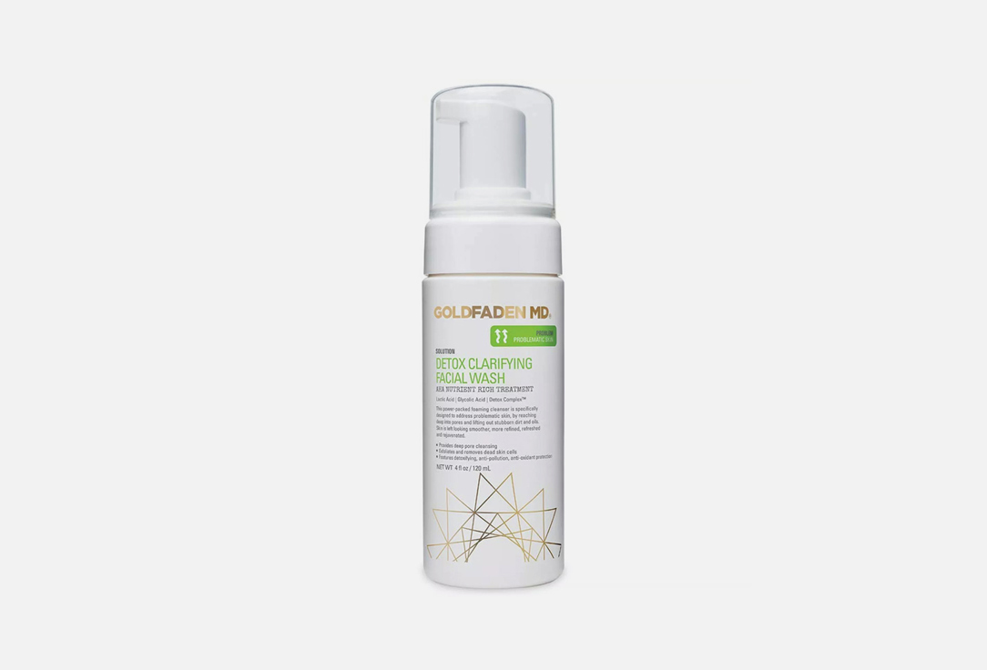 Goldfaden MD Detox Clarifying Facial Wash,