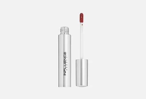 Influence Beauty Glossy long lasting lipstick "Iridium" shade 06