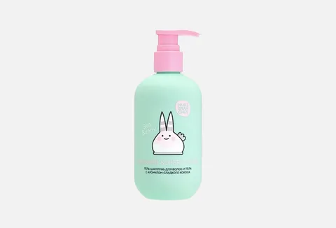 SHOWER SUPER POWERsweet coconut flavor hair & bodyshampoo