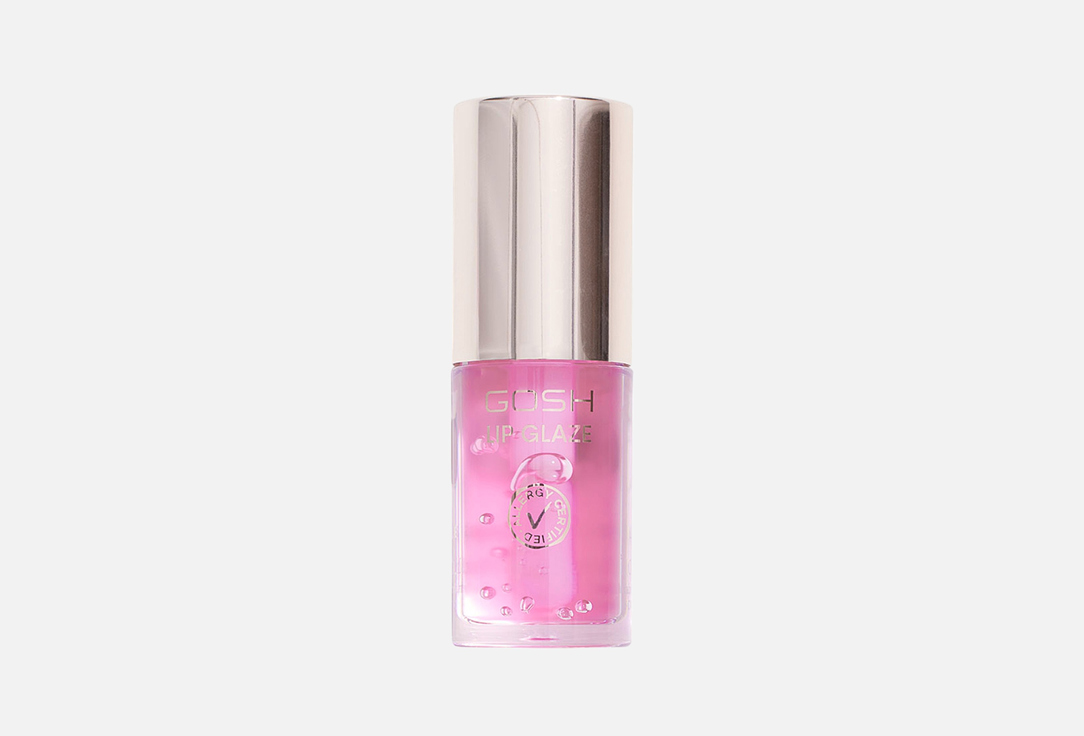 GOSH Lip Glaze 001 Shocking Pink 5.