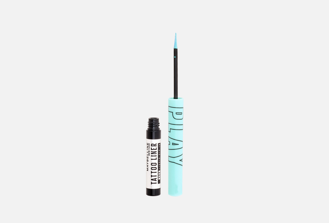 Maybelline New York Tattoo Liner Eyeliner Pencil, Metallic Aqua, 2.