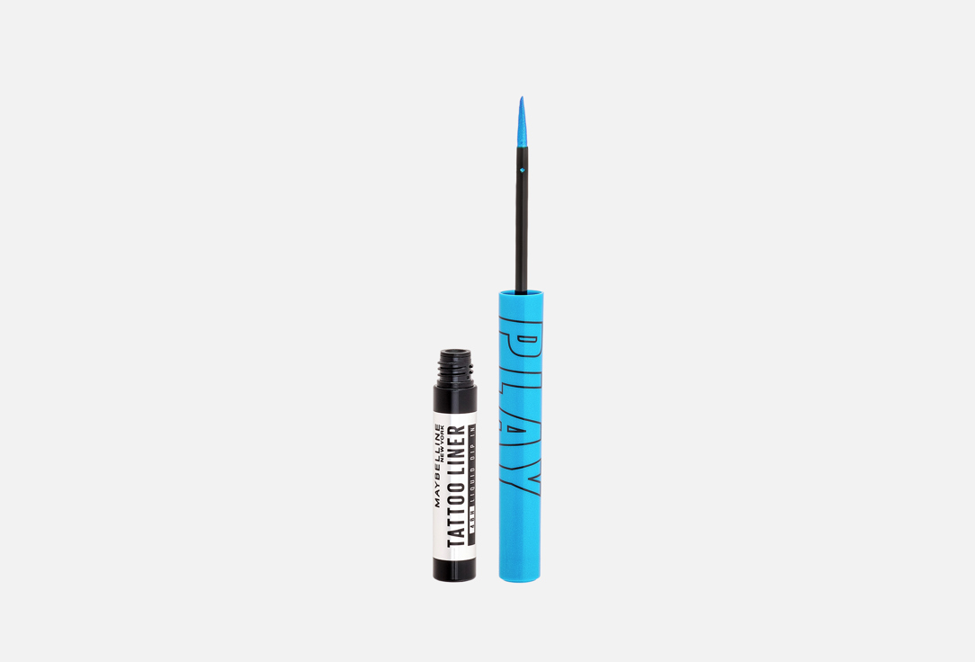Maybelline New York Tattoo Liner Eyeliner Pencil, Metallic Blue, 2.