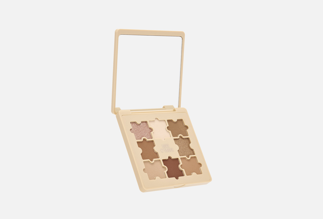 SHEGLAM Jazzy Jigsaw Eyeshadow Palette,Love N' Taupe