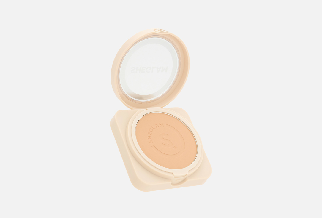 SHEGLAM Skin-Focus High Coverage Powder Foundation,Nude