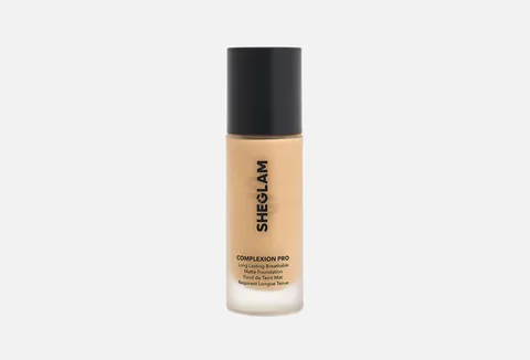 SHEGLAM Complexion Pro Long-Lasting Breathable Matte Foundation,Golden