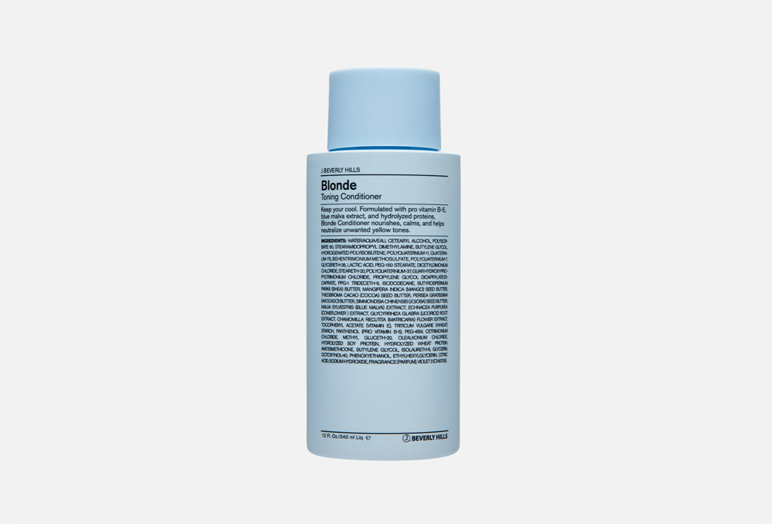 J Beverly Hills Blue Blonde Conditioner, 340ml