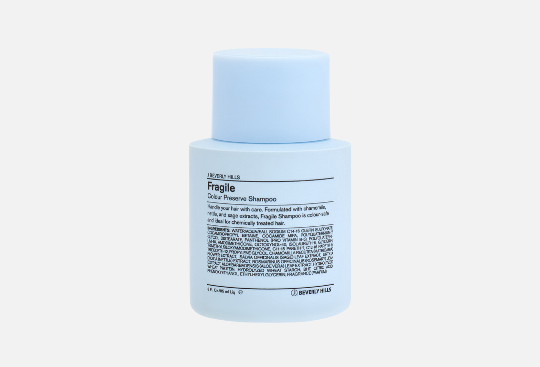 J Beverly Hills Blue Fragile Shampoo, 355ml