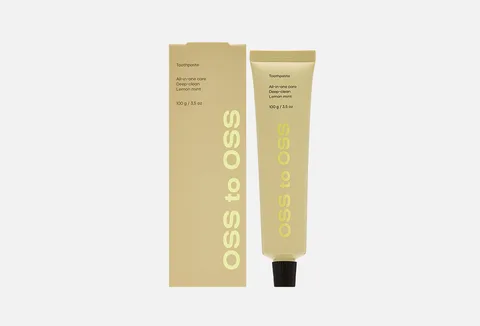 OSS to OSS Lemon mint toothpaste