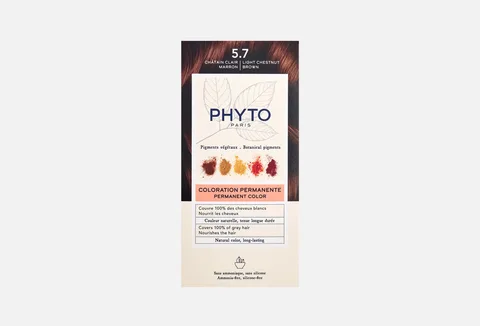 PHYTO PHYTOCOLOR 5.7 LIGHT CHESTNUT BROWN (NEW)