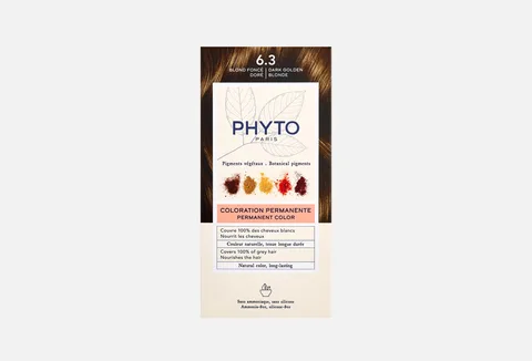 PHYTO PHYTOCOLOR 6.3 DARK GOLDEN BLOND (NEW)