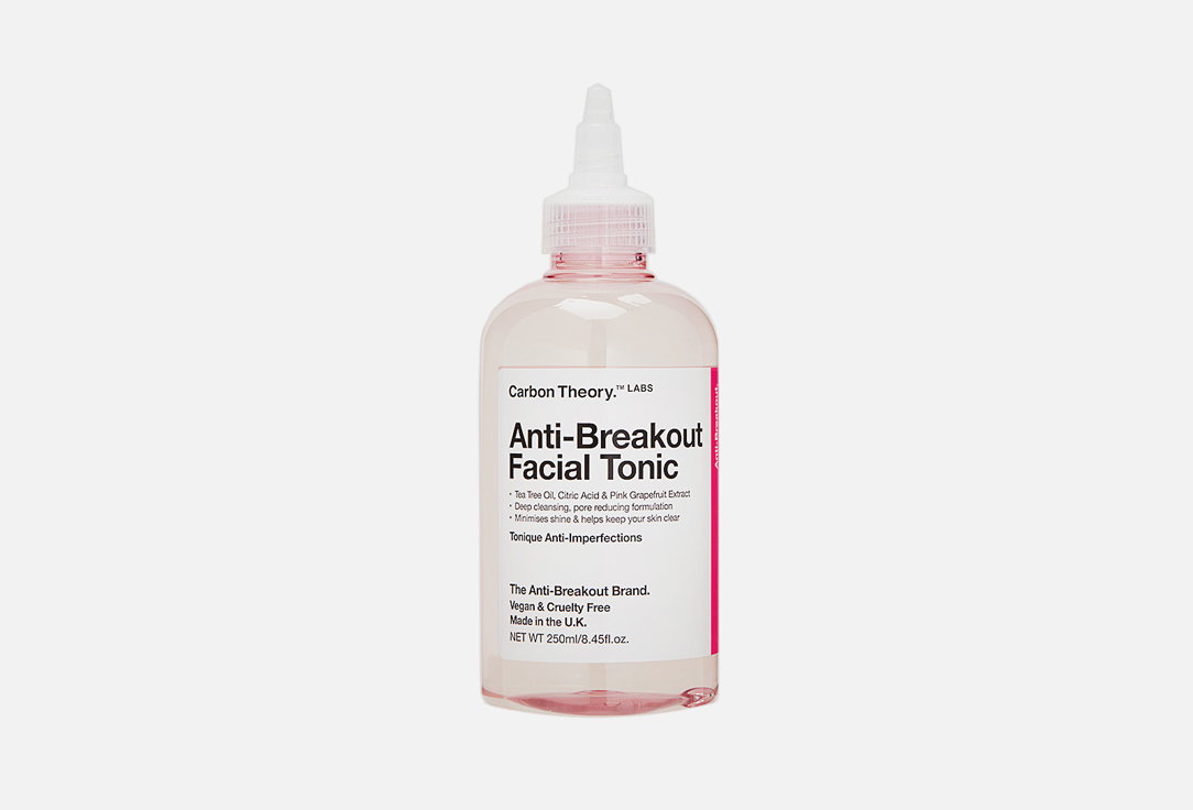Carbon Theory Tea Tree Oil & Citric Acid Breakout Control Facial Purifying Tonic