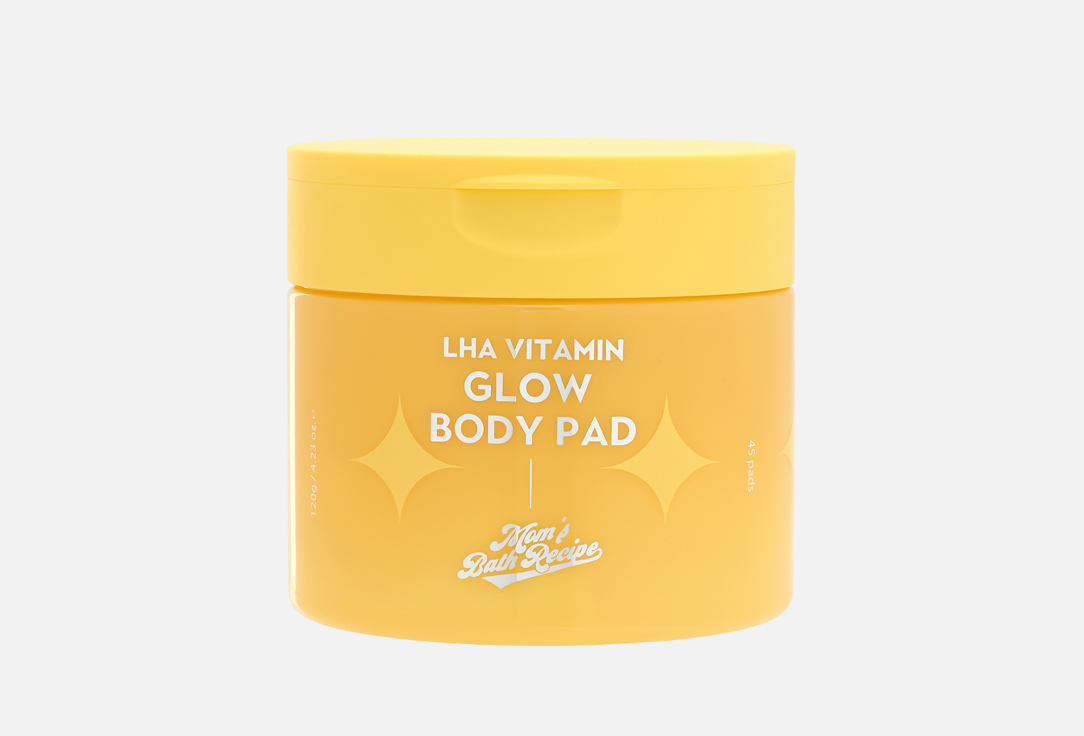 Mom's Bath Recipe LHA Vitamin Glow Body Pad 45pcs