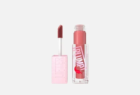 Maybelline New York Lipgloss Lifter Plump Peach Fever Nude 005 5.