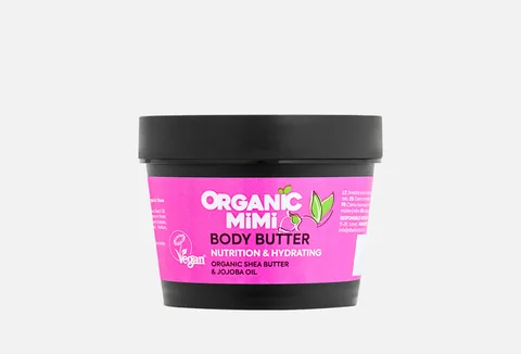Organic MimiNutrition & Hydrating Shea & Jojoba Body Butter