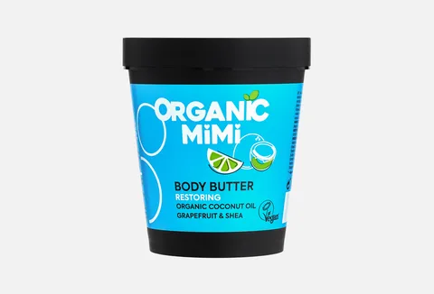 Organic Mimi Restoring Coconut &grapefruit Body Butter