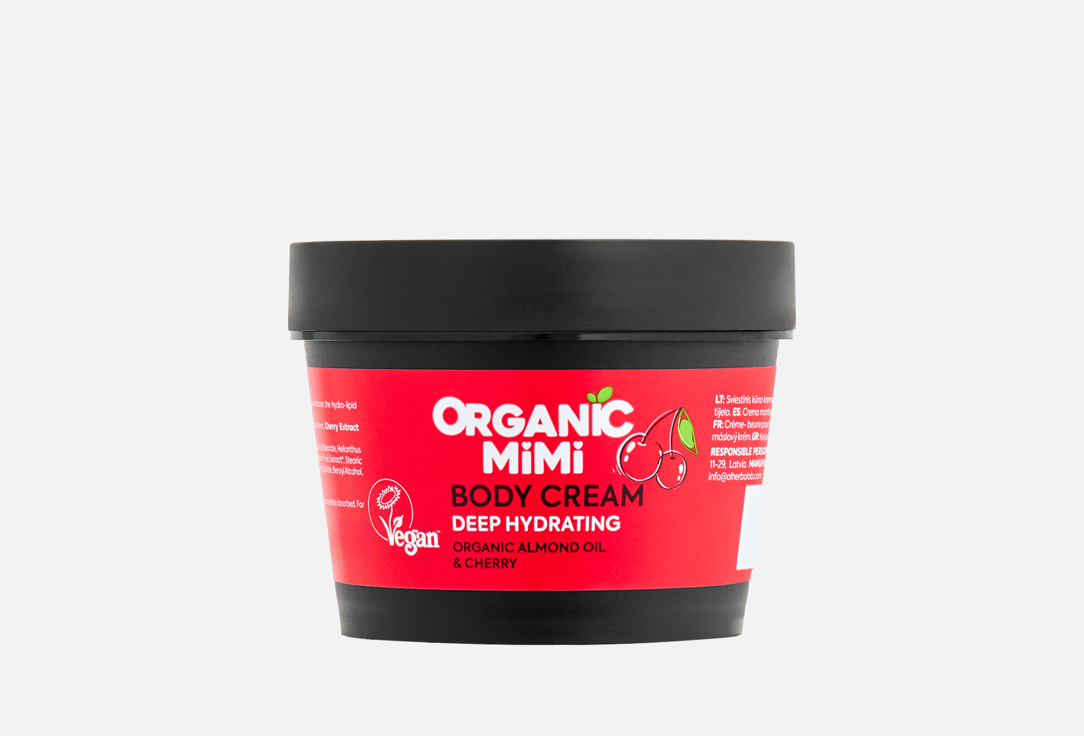 Organic Mimi Deep Almond & Cherry Hydrating Body Cream