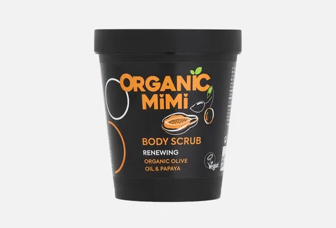Organic Mimi Renewing Olive & Papaya Body Scrub