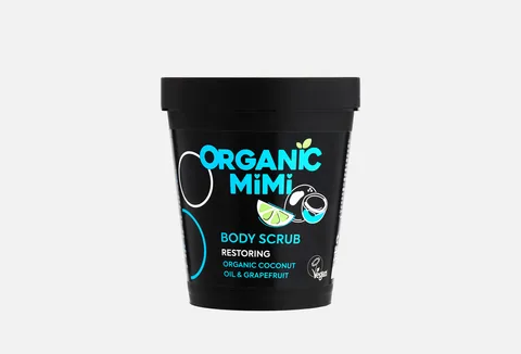 Organic Mimi Restoring Cocount &grapefruit Body Scrub