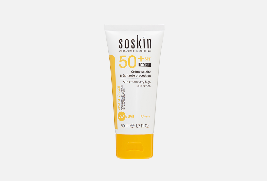Soskin Very High Protection SPF 50+ Rich Sun Cream