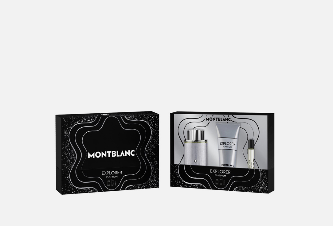Mont Blanc Explorer Platinum EDP 100ml+7.5+Shower Gel 100ml S2 24