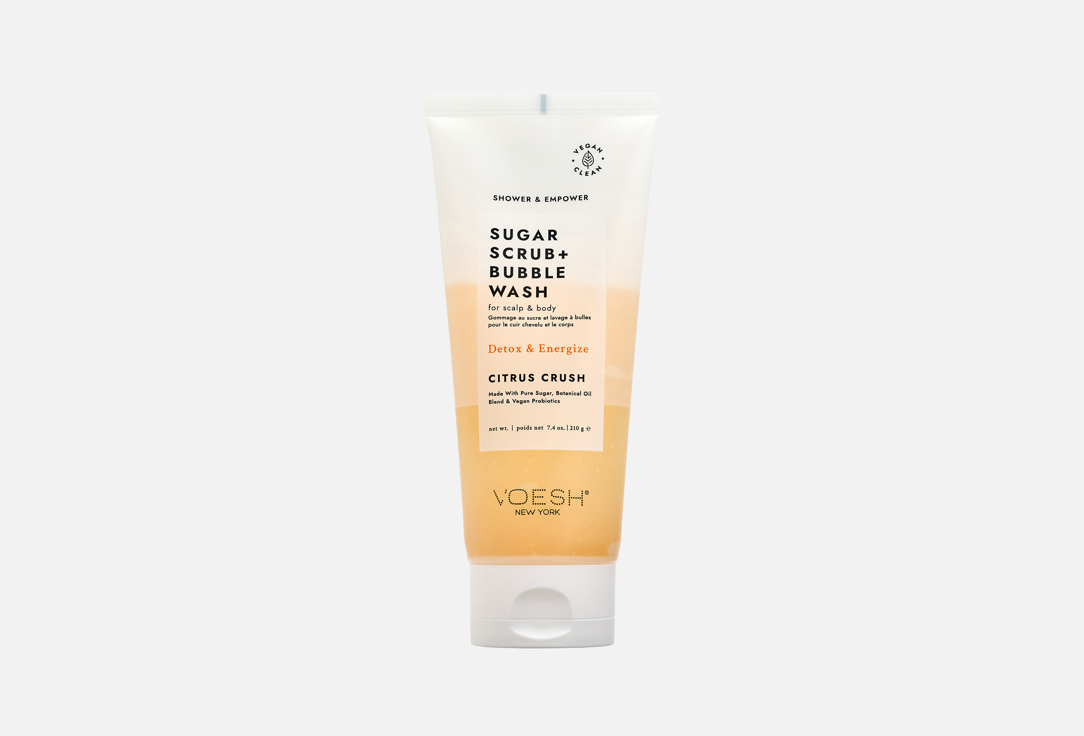 Voesh Sugar Scrub & Bubble Wash-Citrus Crush