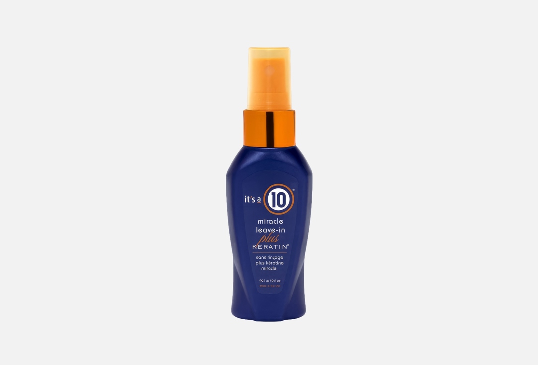 It's 10 Haircare Miracle Leave-In Plus Keratin 59. 295.7ml