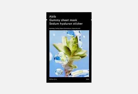 ABIB “Gummy sheet mask Sedum Hyaluron sticker”