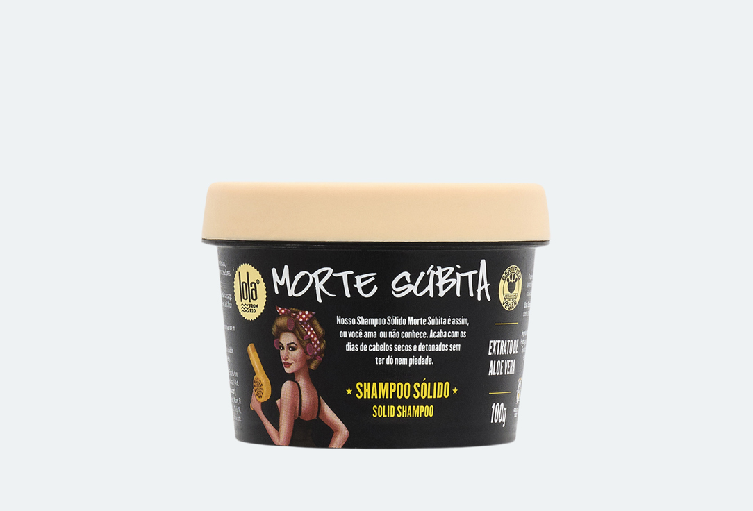 Lola from Rio Morte Subita Solid Exfoliating Shampoo for Damaged & Chemically Treated Hair,