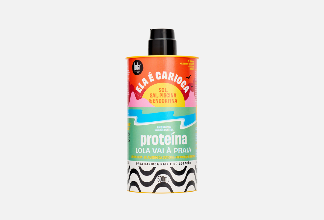Lola from Rio Ela É Carioca Rice Protein Damage Control for All Hair Types,