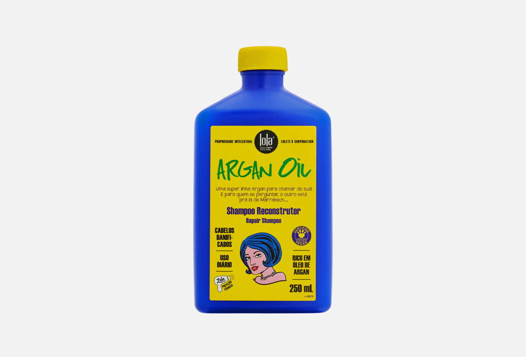 Lola from Rio Argan Oil Reconstructive Hair Shampoo for Damaged Hair,