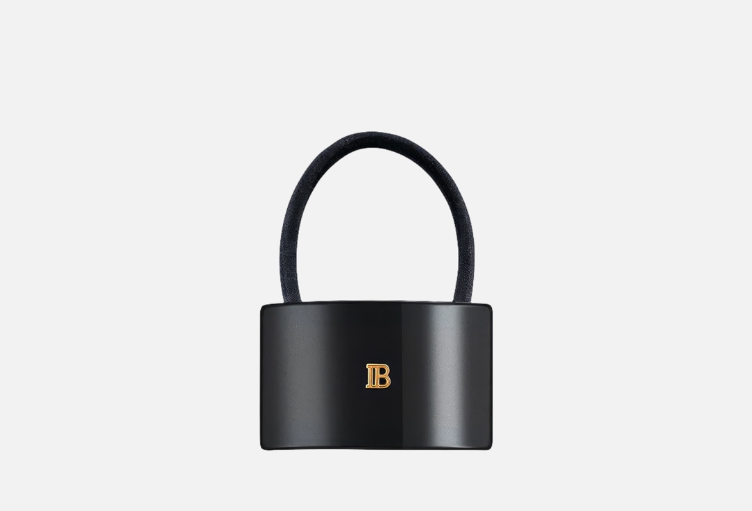 Balmain Black Hair Elastic - Cellulose Acetate