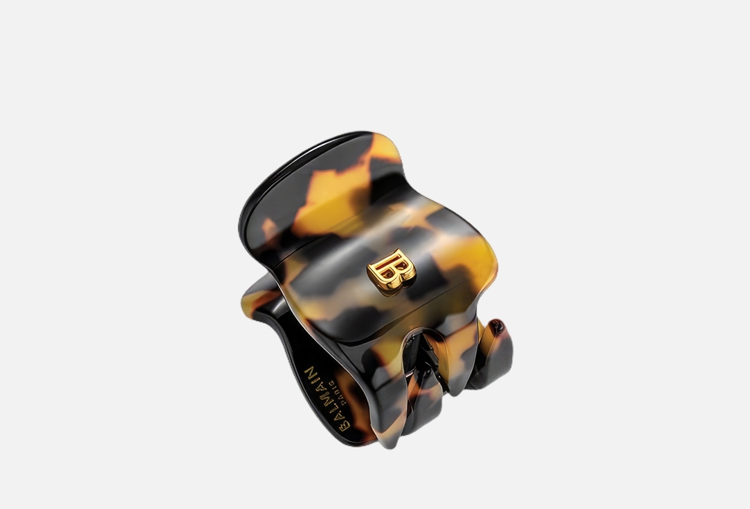 Balmain Extra Small Tortoise Hair Clip - Cellulose Acetate