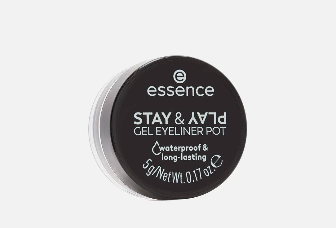 Essence Stay & Play Gel Eyeliner Pot 01 -