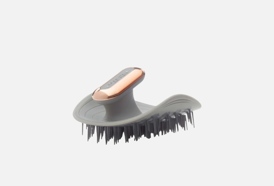 Manta Hair brush Pulse Grey / Rose Goldwith Shower Holder