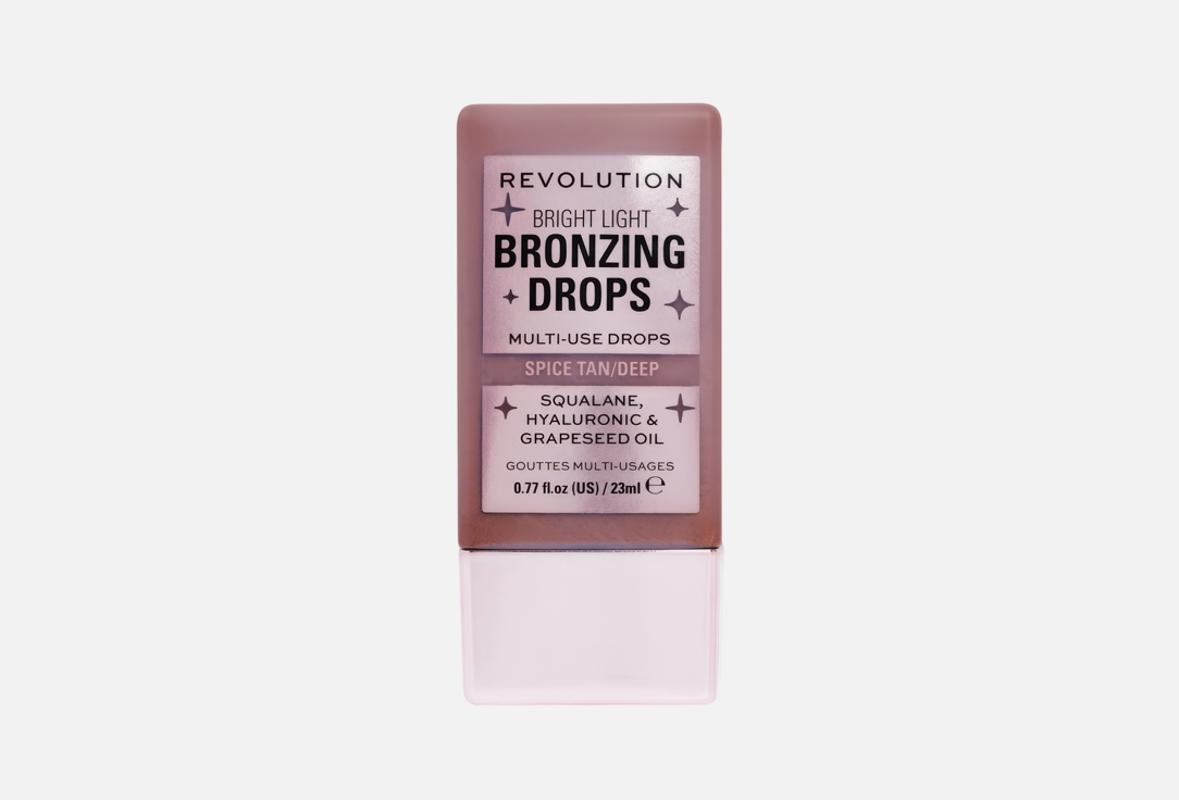 Makeup Revolution Bright Light Bronzing Drops - Deep Bronze Summer Spice