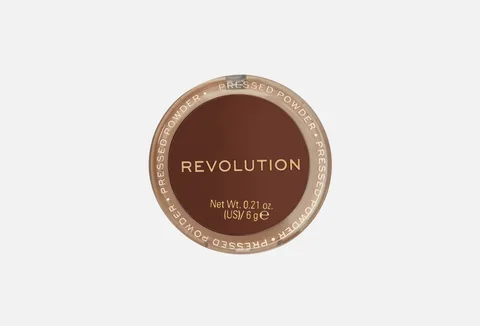 Makeup Revolution Reloaded Pressed Powder Dark 3,