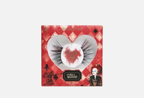 Makeup Revolution x Alice in Wonderland Red Queen False Lashes