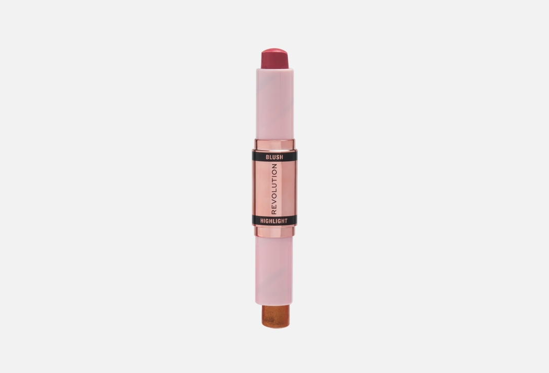 Makeup Revolution Blush & Highlight Stick Flushing Pink