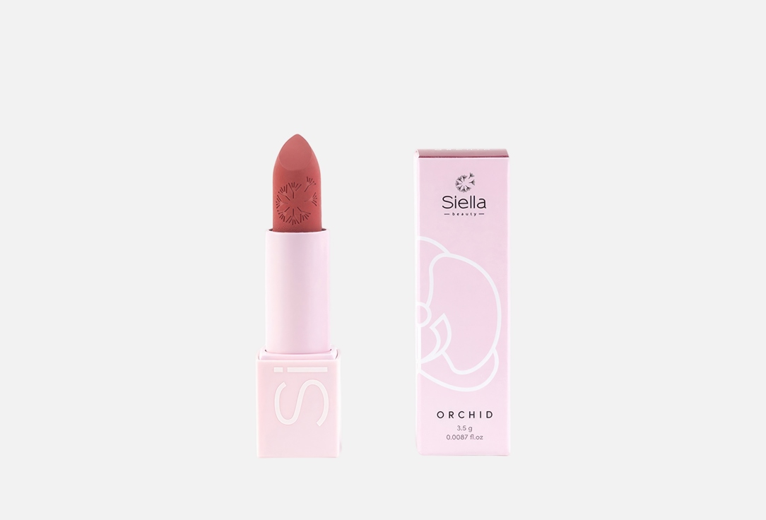 siellabeauty Flower Power Matte Lipstick, Orchid