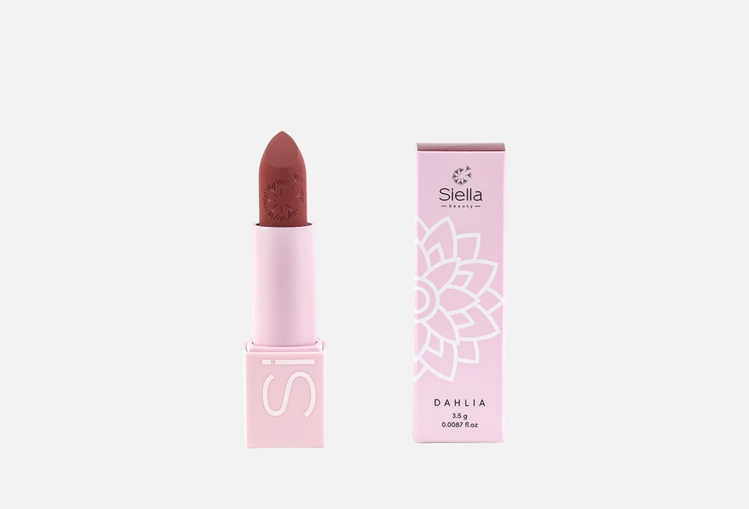 siellabeauty Flower Power Matte Lipstick, Dahlia
