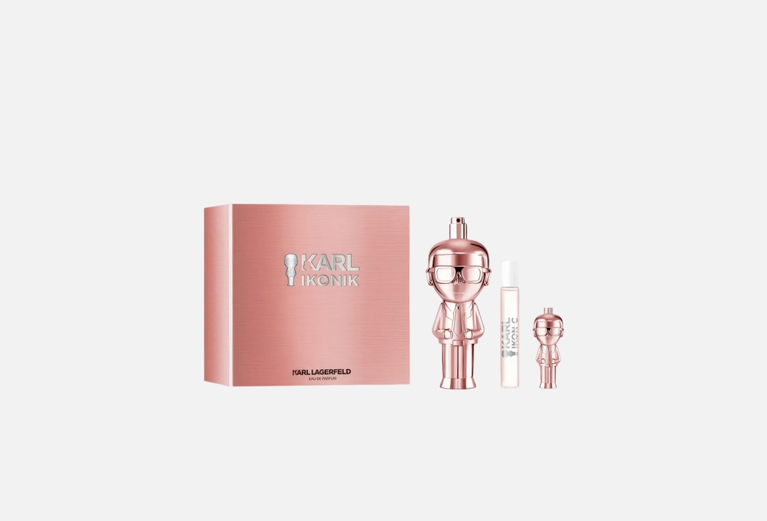 Karl Lagerfeld IkonikTravel Pack EDP, 100ml + 7.5ml + 4.
